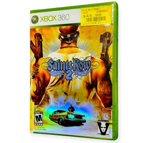 Microsoft Other - Saints Row‎ 2 for Xbox 360 - Green Case